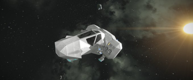 Blueprint Ion Fighter Mk 1 Space Engineers mod