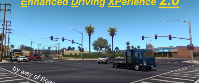 Mods ENHANCED DRIVING XPERIENCE (US)  American Truck Simulator mod