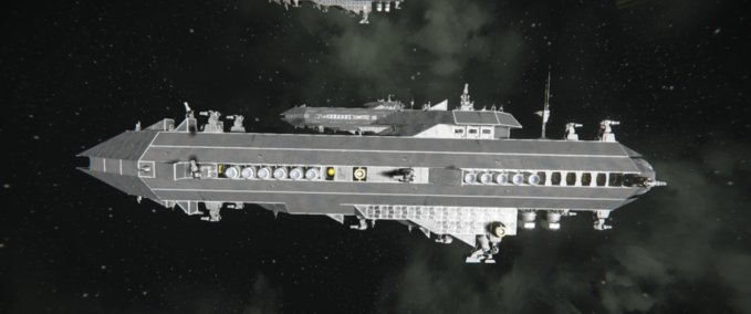 Blueprint Pragmatic class destroyer V2 Space Engineers mod