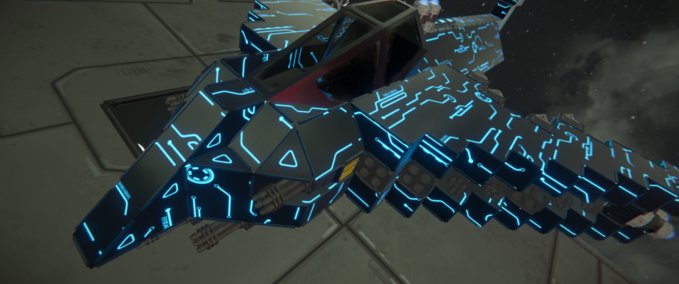 Blueprint Neon stinger Space Engineers mod