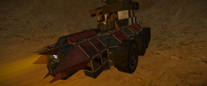Blueprint Ork Dakka Trukk (40k) Space Engineers mod