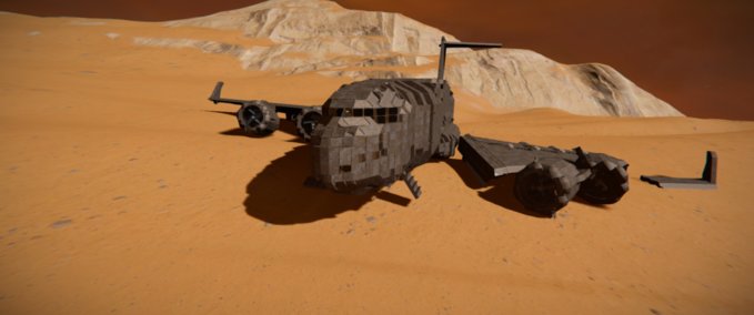 Blueprint C 17 Globemaster lll (By Lixyss) Space Engineers mod