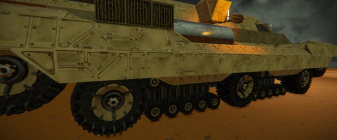 Blueprint M.A.A.V. Mobile Anti-Air Vehicle Space Engineers mod