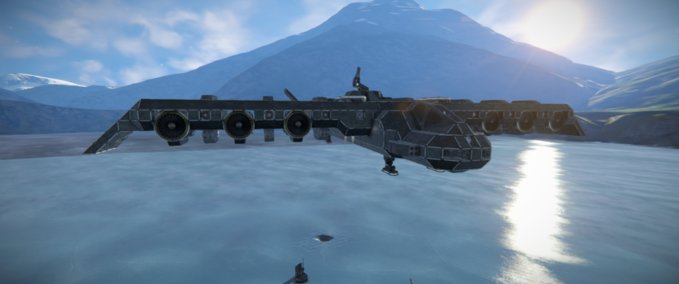 Blueprint Atmo Dropship mk2 Space Engineers mod