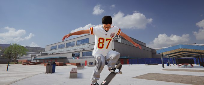 Gear Kansas City Chiefs Travis Kelce Away Jersey Skater XL mod