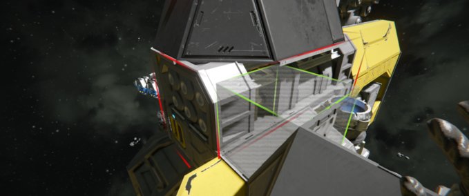 Blueprint CargoShip_Mining2 Space Engineers mod