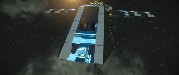 Blueprint TYN Grugde 9051 (hinge docking port) Space Engineers mod