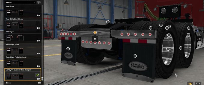 Trucks Diverse Anbauteile für Viper2's Peterbilt 389  American Truck Simulator mod