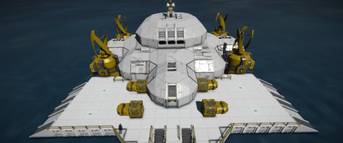 Blueprint (Colonie)Habitat 03 Space Engineers mod