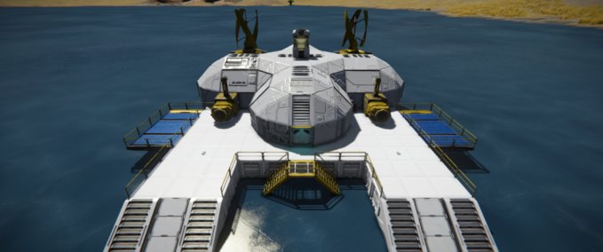 Blueprint (Colonie)Habitat 02 Space Engineers mod