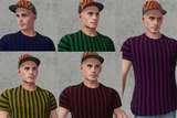 5 pack of Clean Striped Shirts Mod Thumbnail