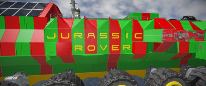 Blueprint Rover Voyager MK1 Space Engineers mod
