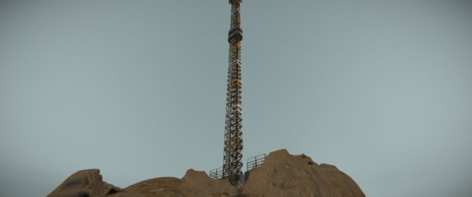 Blueprint Antenna Tower Space Engineers mod