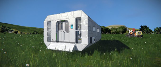 Blueprint Productionmedical container Space Engineers mod