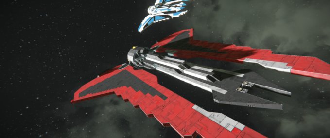 Blueprint Maul's Gauntlet fighter (Nightbrother) Space Engineers mod