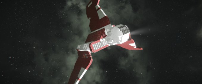 Blueprint Eta-class Jedi shuttle Space Engineers mod