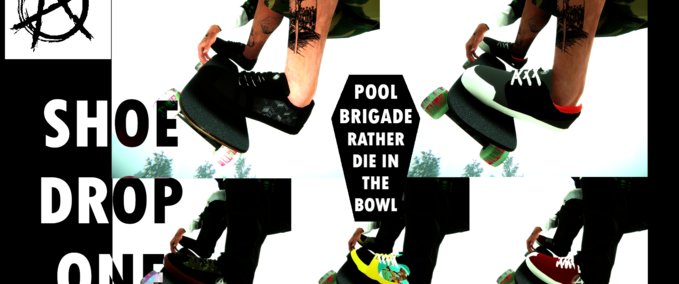 Gear Pool Brigade Shoes Drop One Skater XL mod
