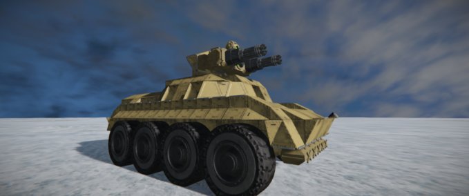 Blueprint Panzer ** Space Engineers mod