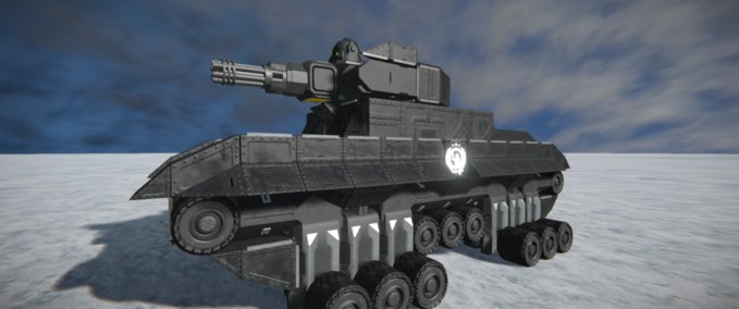 Blueprint Panzer 38T Space Engineers mod