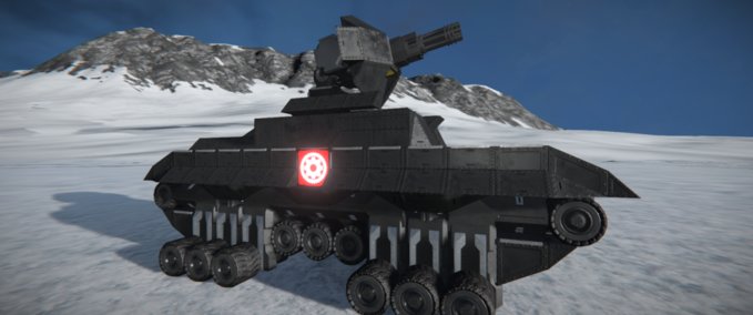 Blueprint Flak Panzer I Space Engineers mod