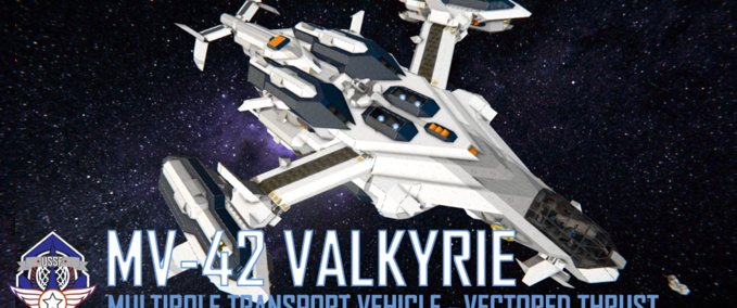 Blueprint MV-42 Valkyrie Space Engineers mod