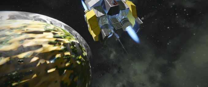 Blueprint CargoShip_Mining1 Space Engineers mod