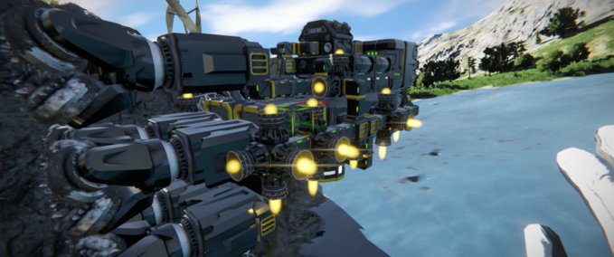 Blueprint Small Grid 8104 Space Engineers mod