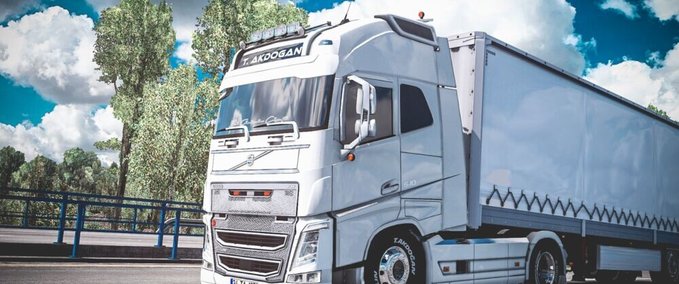 Trucks Volvo FH 16 540 Tanju Akdogan Edit (1.39) Eurotruck Simulator mod