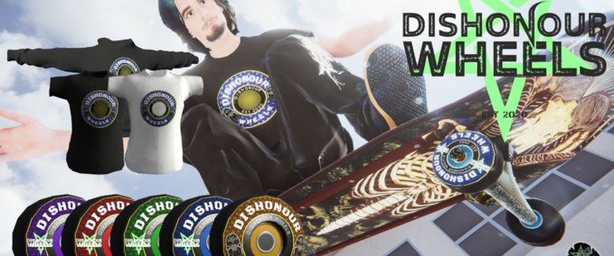 Other Dishonour Wheels D2020 Line Skater XL mod