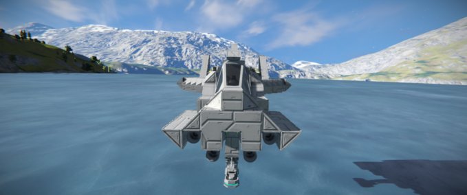 Blueprint BOS fighter Space Engineers mod