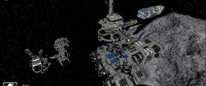 Blueprint T.N.F. Orbital Station 'Echo' xbox edition Space Engineers mod