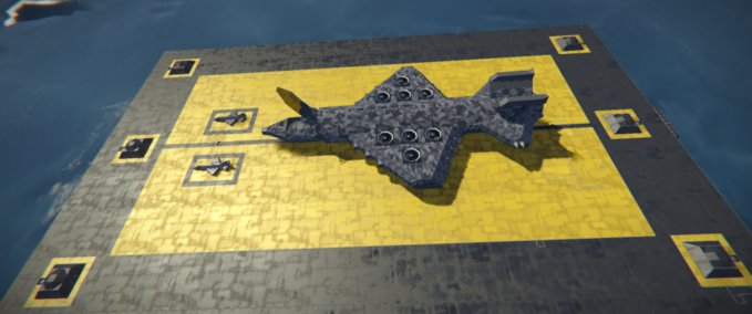 Blueprint Heavy fighter Mk ** Space Engineers mod