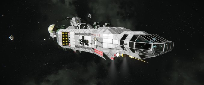 Blueprint Static Grid 1870 Space Engineers mod