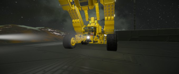 Blueprint improved Taardvark surface miner Space Engineers mod