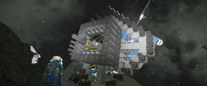 Blueprint Ring of (gun)fire Space Engineers mod