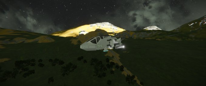 Blueprint EXS StarLight MK ** Space Engineers mod