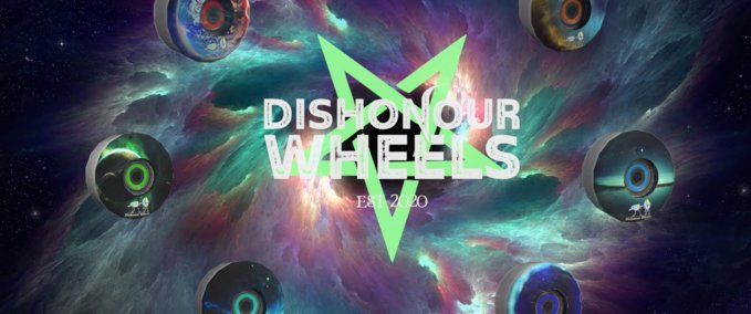 Gear Dishonour Wheels Galaxy Series Skater XL mod