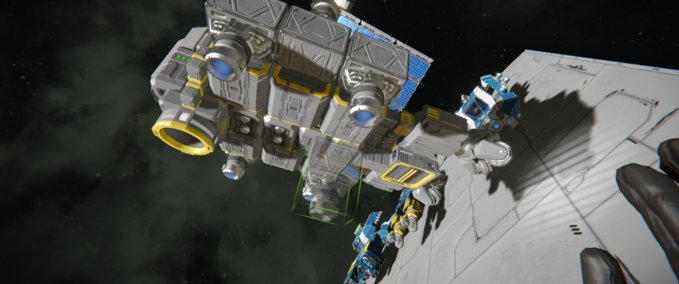 Blueprint Golem mk1 ion variant Space Engineers mod