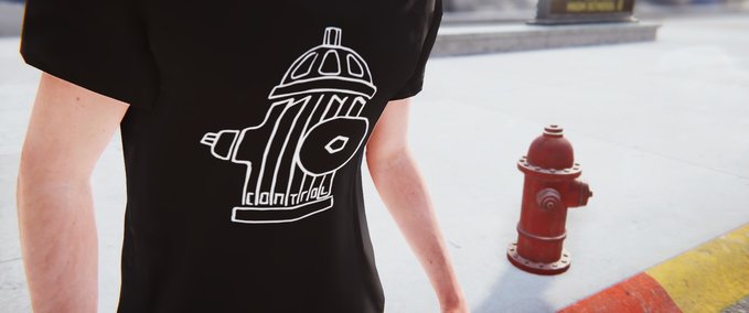 Other MINDCONTROL - FIRE HYDRANT TEE Skater XL mod