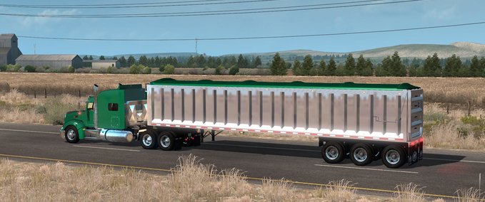 Trailer BESITZBARER MAC WALKING FLOOR TRAILER [1.39] American Truck Simulator mod