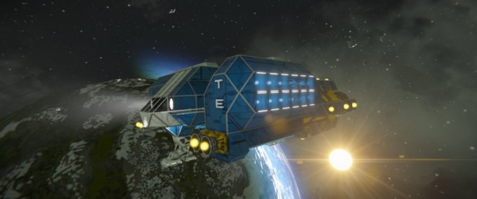 Blueprint The Thalium Explorer_Jumpship_Mk2 Space Engineers mod