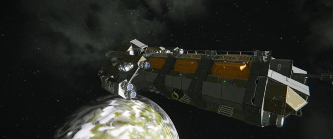 Blueprint LCC-3 Freighter Space Engineers mod