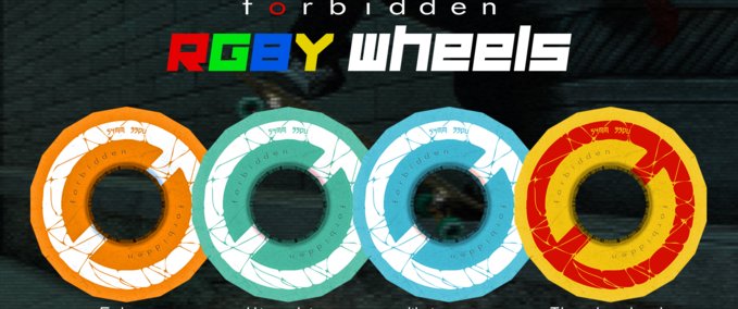 Fakeskate Brand Forbidden RGBY Wheels Skater XL mod