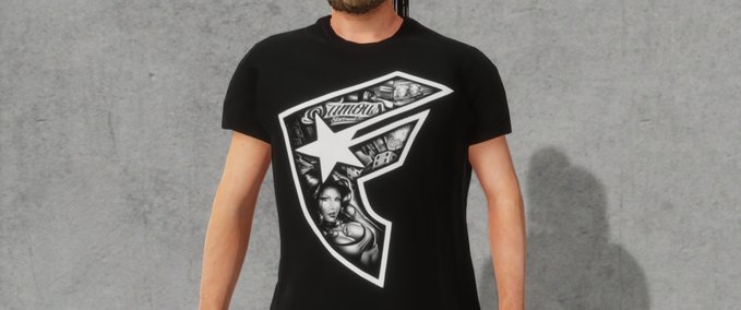 Real Brand Famous Stars and Straps Shirt Pack Skater XL mod