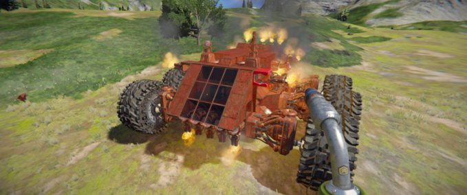 Blueprint Mad Max Mars Finished Space Engineers mod