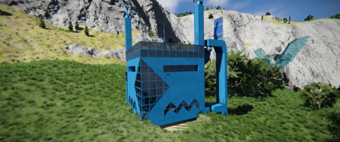 Blueprint Solar switch concept Space Engineers mod