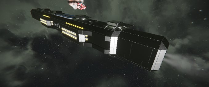 Blueprint Heavy dreadnought MK1 Space Engineers mod