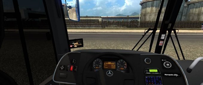 Trucks Mercedes Marcopolo G7 1200 Facelift - Euro 5 (1.39.x) Eurotruck Simulator mod