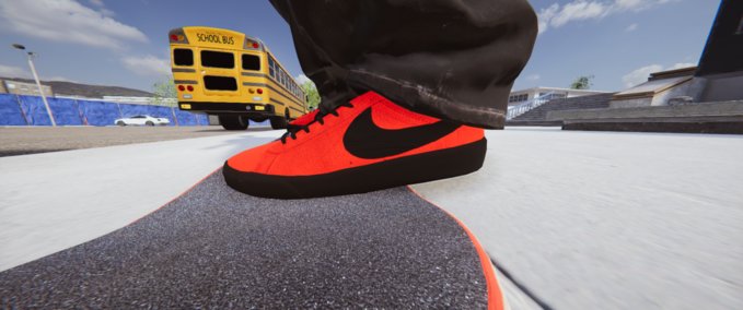 Gear Nike SB Zoom Blazer Low "Kevin and Hell" Skater XL mod