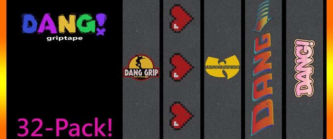 Gear Dang! Griptape - The Sequel! Skater XL mod